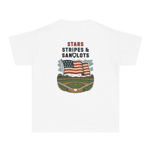 Stars, Stripes & Sandlots Youth Tee