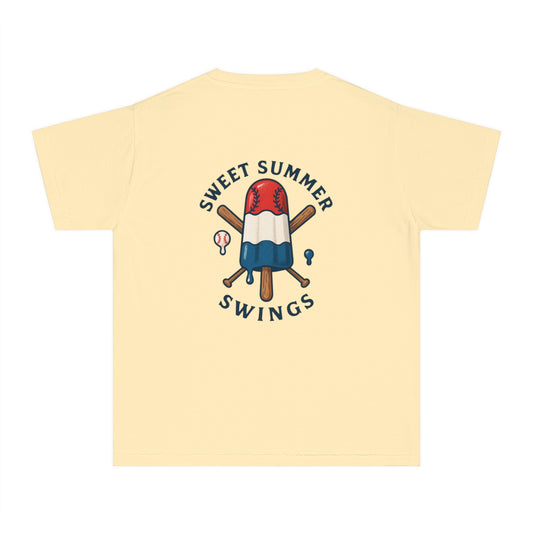 Red, White & Drip Youth Tee